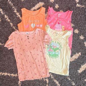 Bundle of 4 Girls Tops